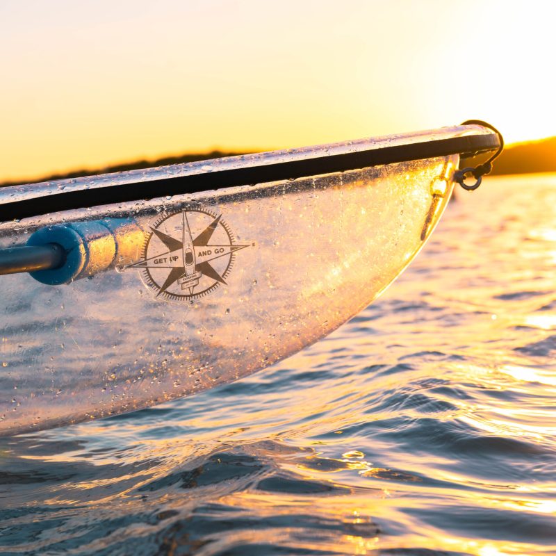 a sunset over a body of water