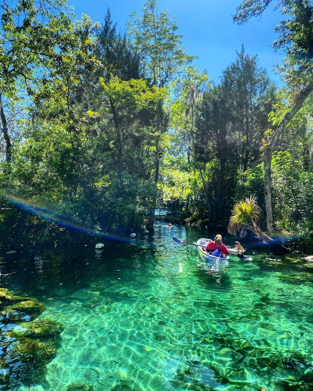 a boat that is floating in the water