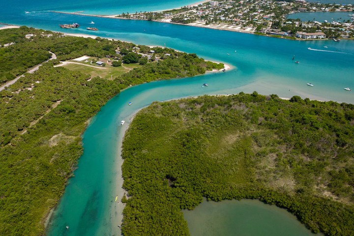 a large body of water