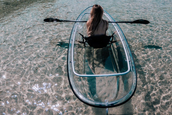a close up of a boat in the water