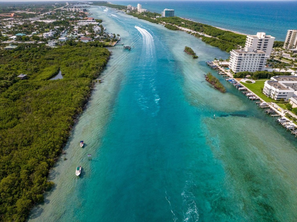 a body of water