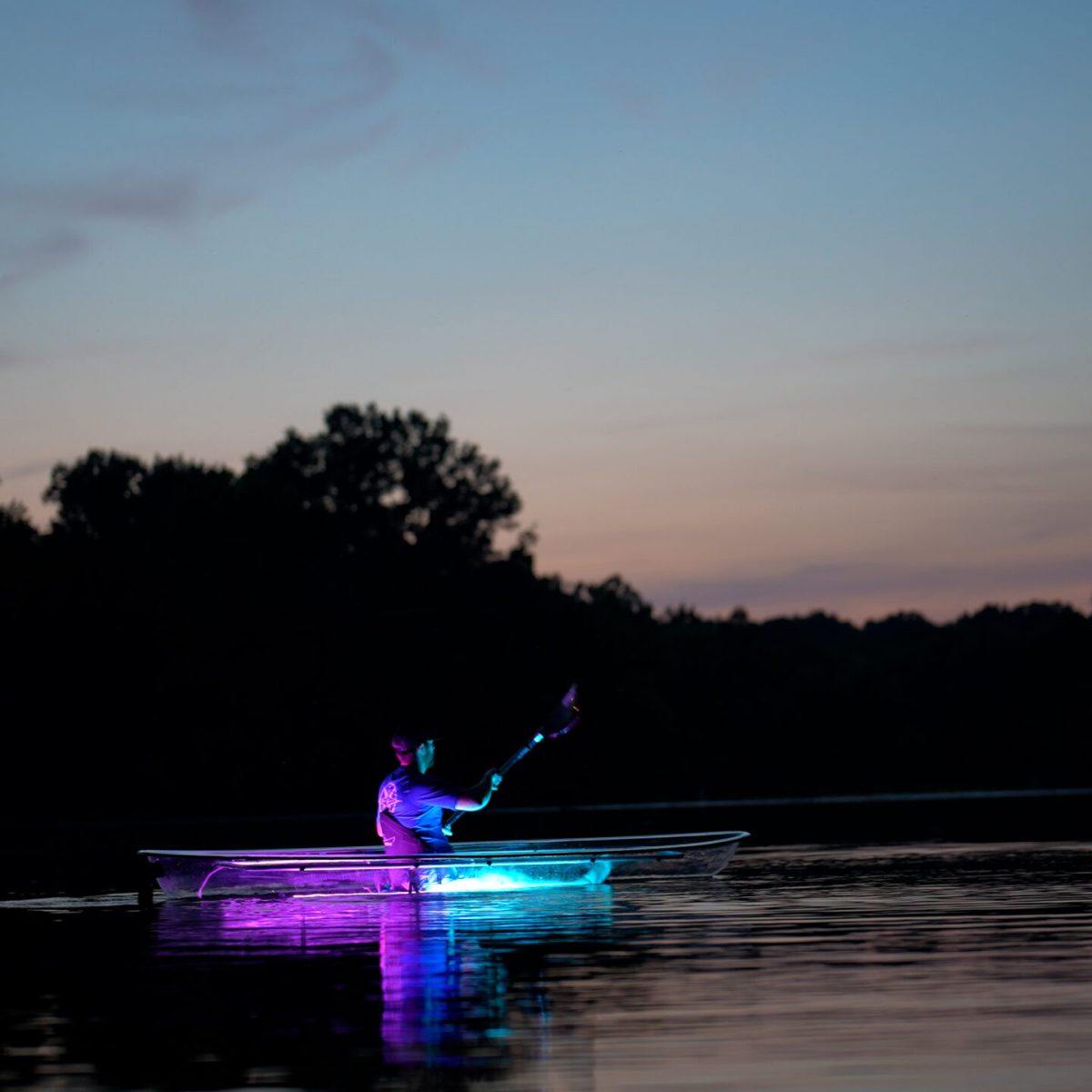 a small boat in a body of water