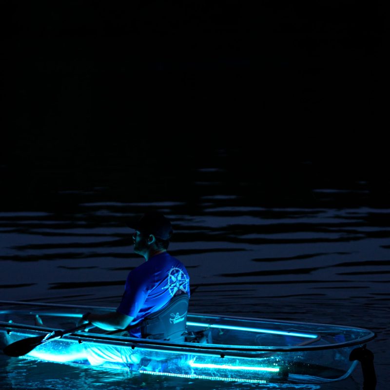 a small boat in a body of water