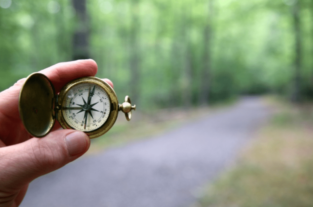 a hand holding a gauge