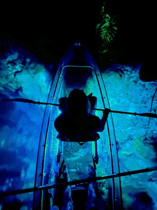 Clear Kayak Glow Adventure Get Up And Go Kayaking