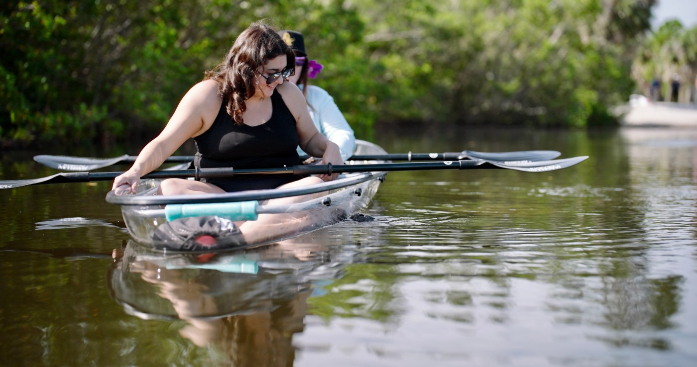Robinson Preserve Clear Kayak Ecotour Get Up And Go Kayaking