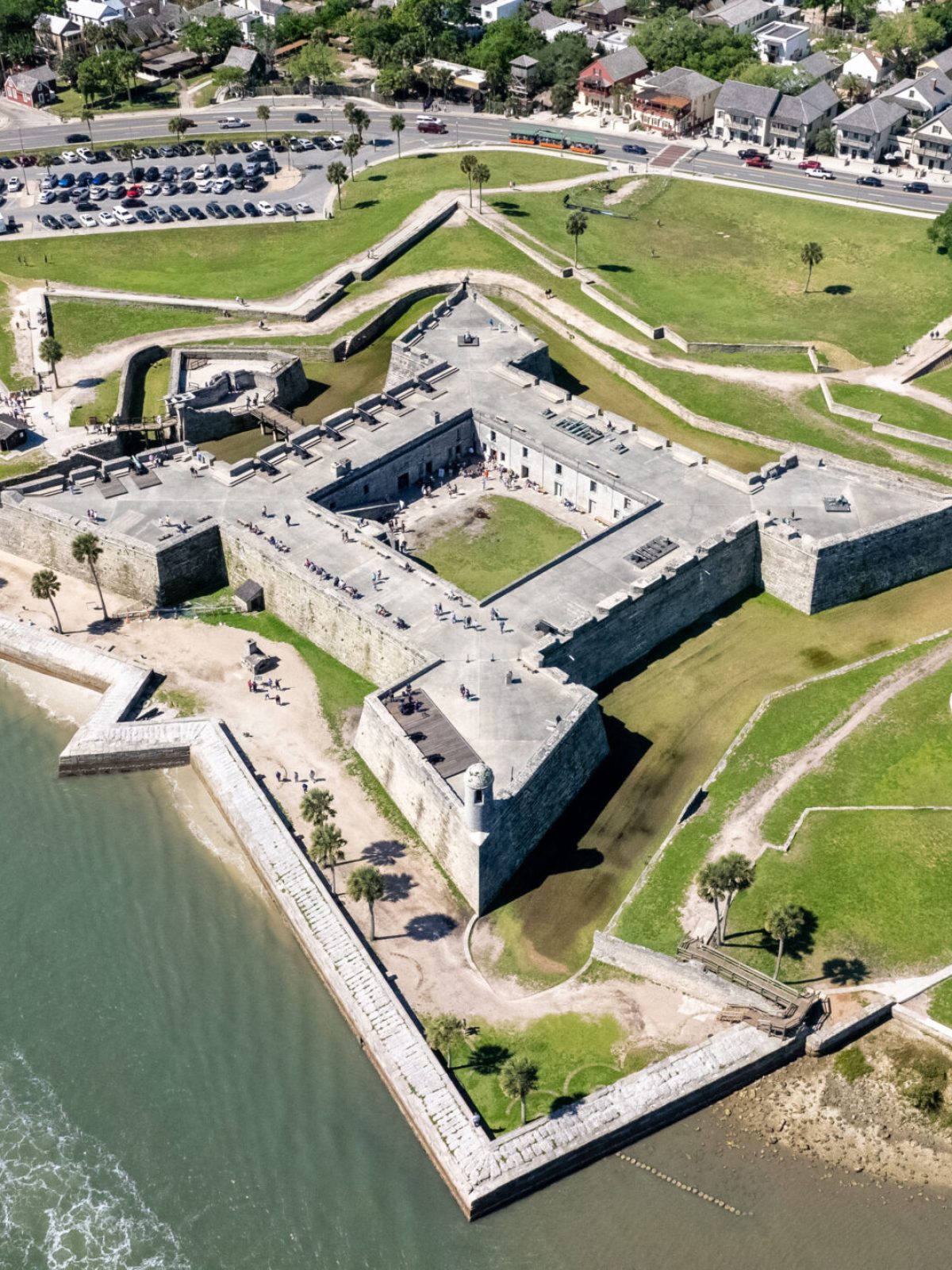 a river running through a park