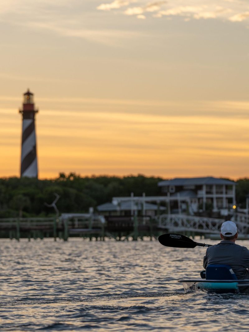 a small boat in a body of water
