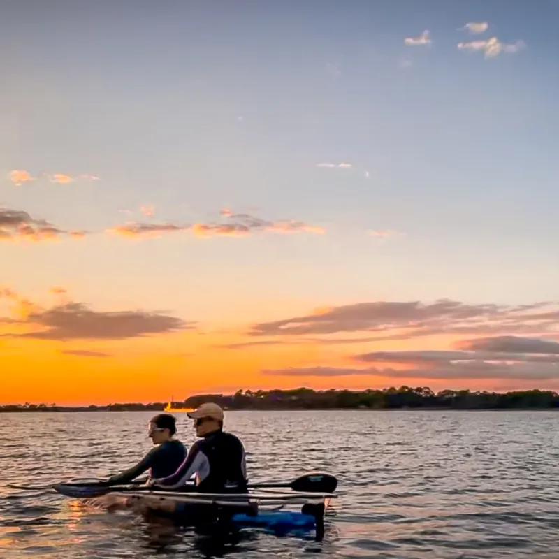 a small boat in a body of water