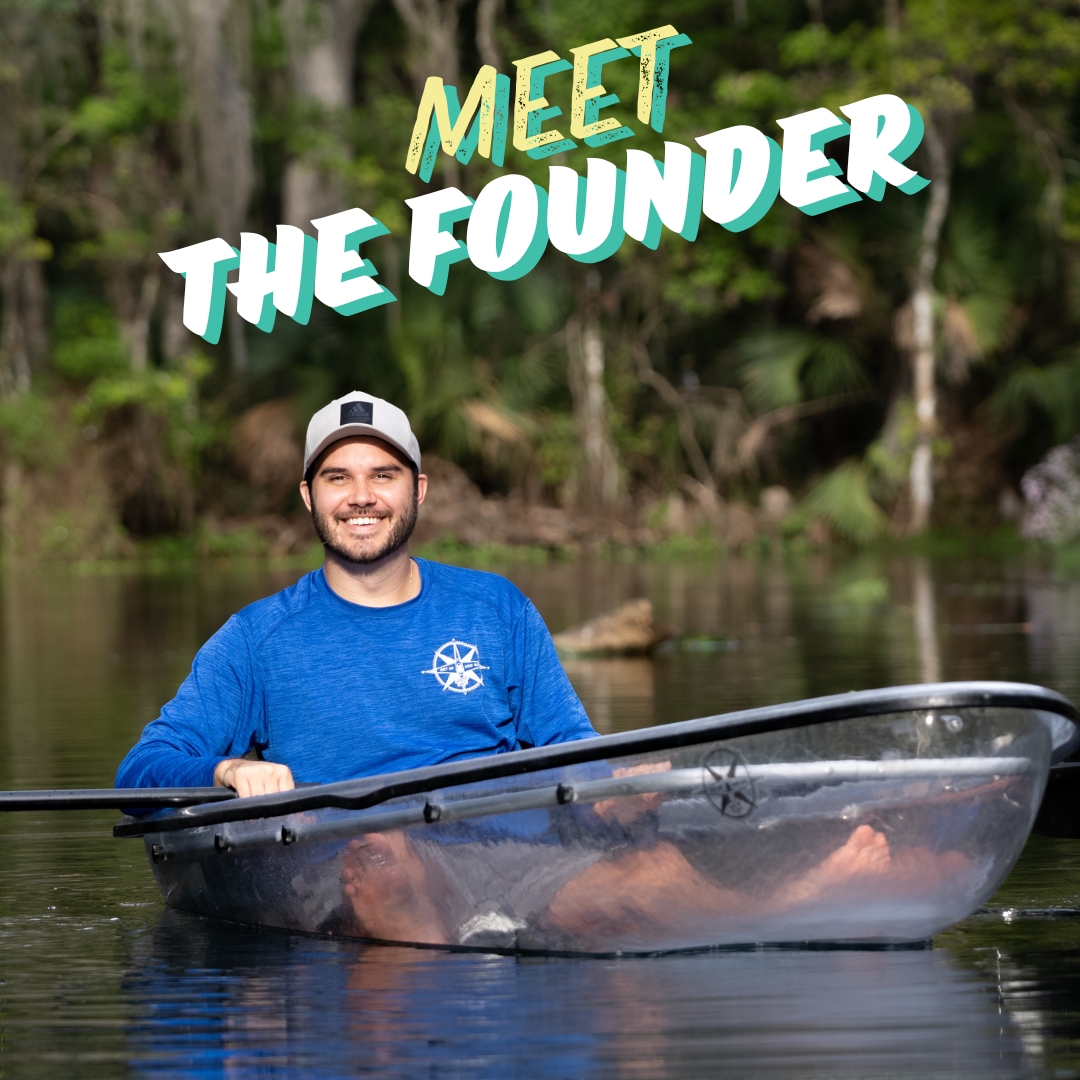 a man riding on the back of a boat
