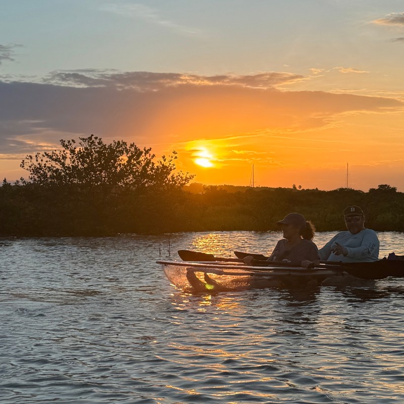 a small boat in a body of water