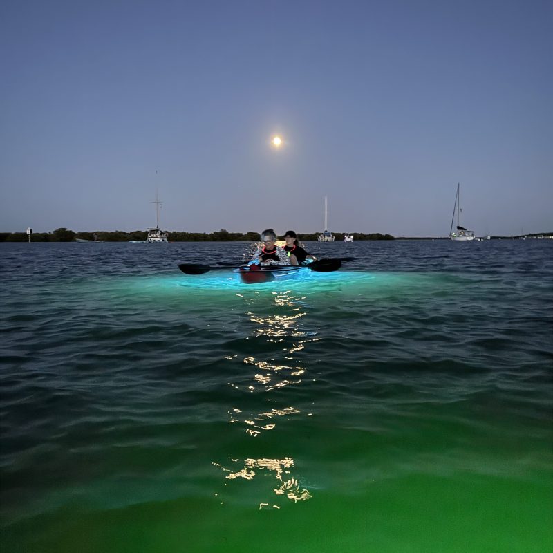 a small boat in a body of water