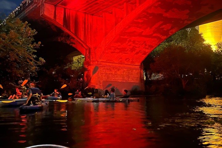 a bridge over a body of water